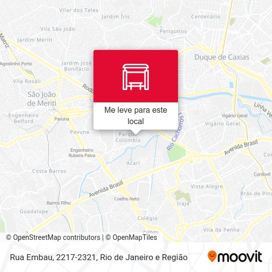 Rua Embau, 2217-2321 mapa