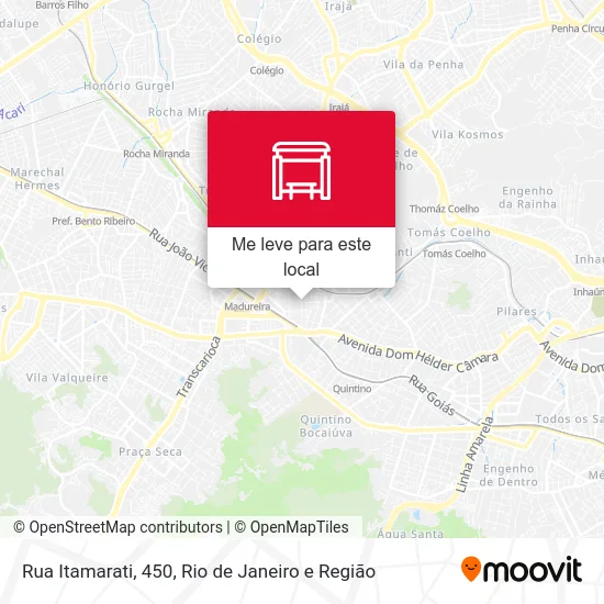 Rua Itamarati, 450 mapa