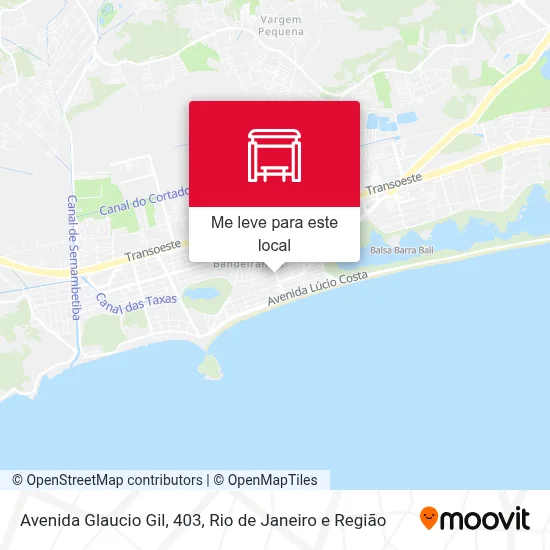 Avenida Glaucio Gil, 403 mapa