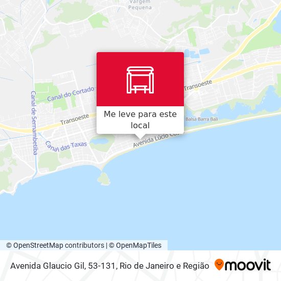 Avenida Glaucio Gil, 53-131 mapa
