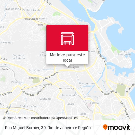 Rua Miguel Burnier, 30 mapa