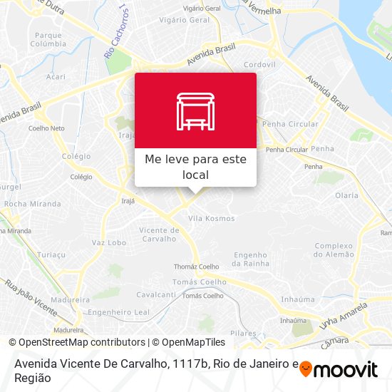 Avenida Vicente De Carvalho, 1117b mapa