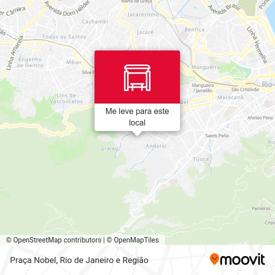 Praça Nobel mapa