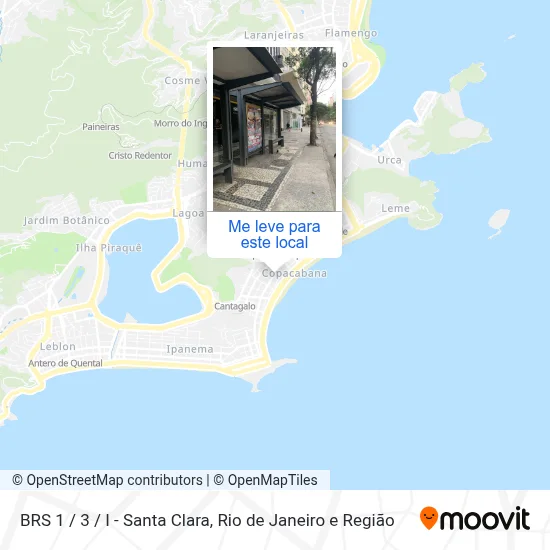 BRS 1 / 3 / I - Santa Clara mapa