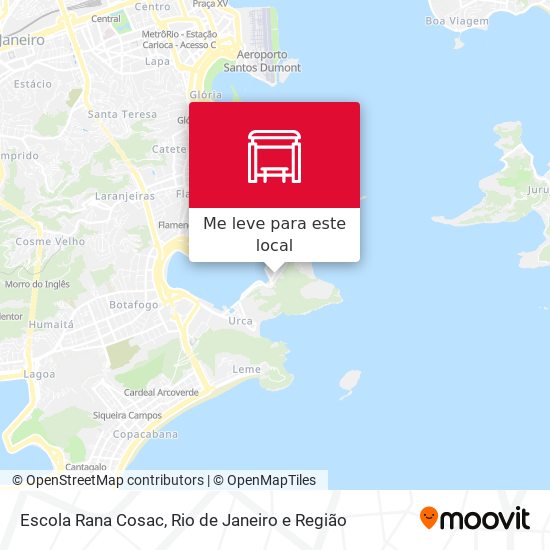 Escola Rana Cosac mapa