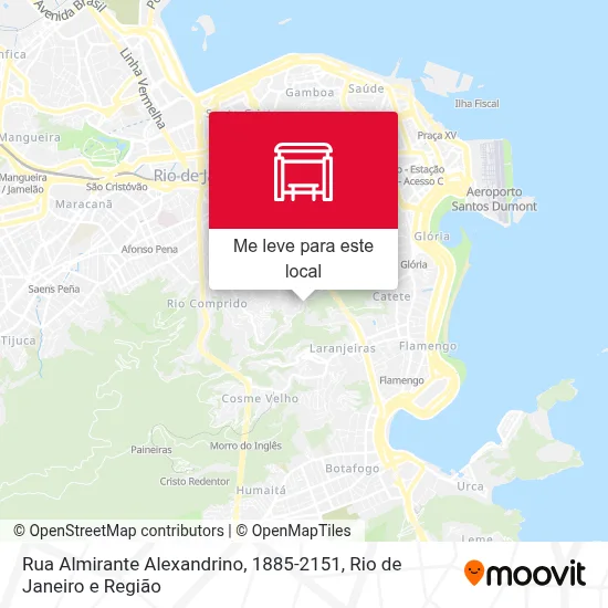 Rua Almirante Alexandrino, 1885-2151 mapa