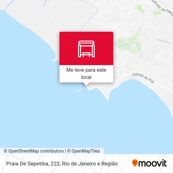 Praia De Sepetiba, 222 mapa