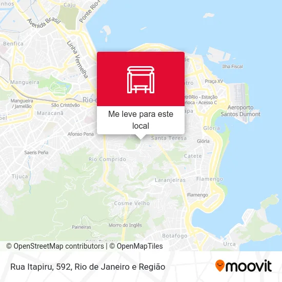 Rua Itapiru, 592 mapa