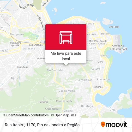 Rua Itapiru, 1170 mapa