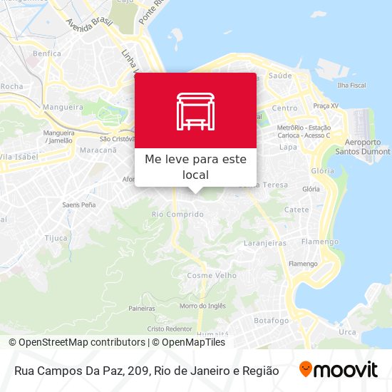 Rua Campos Da Paz, 209 mapa