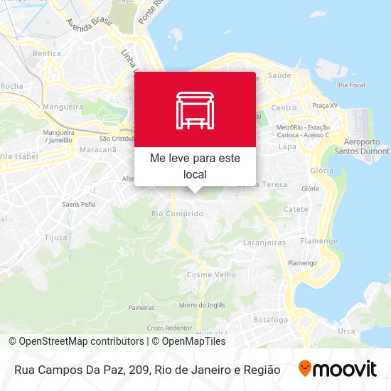 Rua Campos Da Paz, 209 mapa