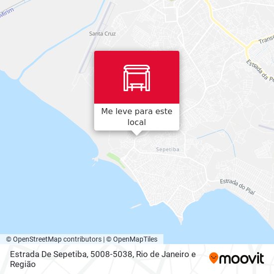 Estrada De Sepetiba, 5008-5038 mapa