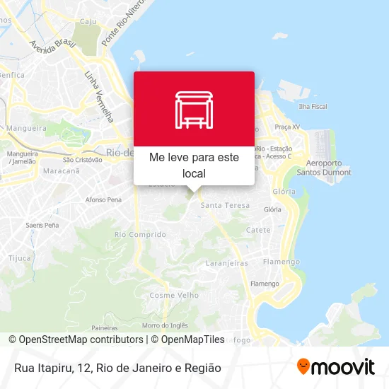 Rua Itapiru, 12 mapa