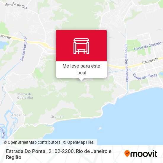 Estrada Do Pontal, 2102-2200 mapa