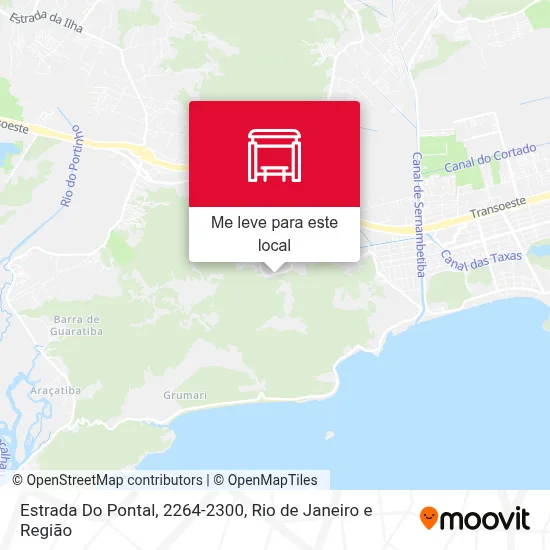 Estrada Do Pontal, 2264-2300 mapa