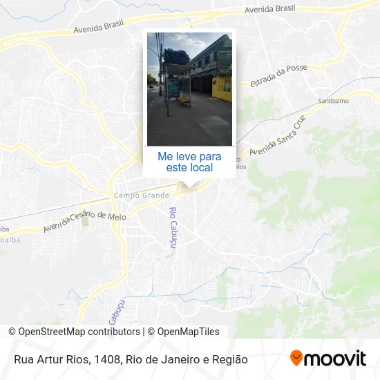 Rua Artur Rios, 1408 mapa