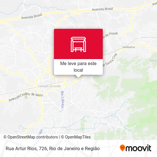 Rua Artur Rios, 726 mapa