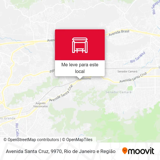 Avenida Santa Cruz, 9970 mapa