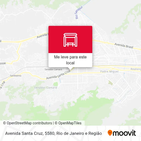 Avenida Santa Cruz, 5580 mapa