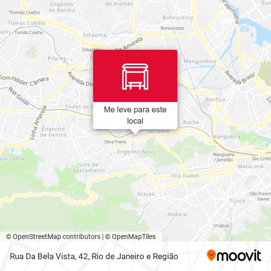 Rua Da Bela Vista, 42 mapa