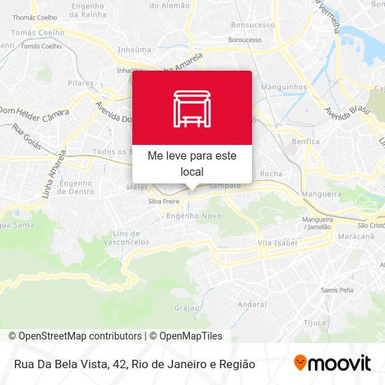 Rua Da Bela Vista, 42 mapa