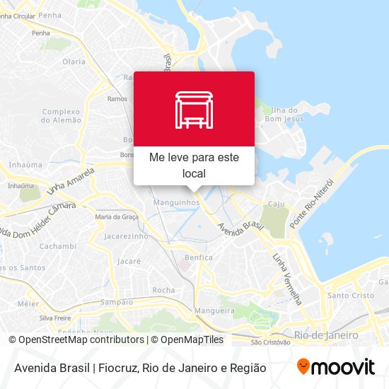 Avenida Brasil | Fiocruz mapa