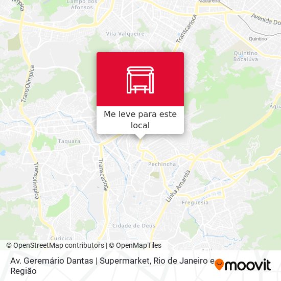 Av. Geremário Dantas | Supermarket mapa