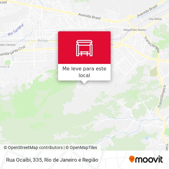 Rua Ocaibi, 335 mapa
