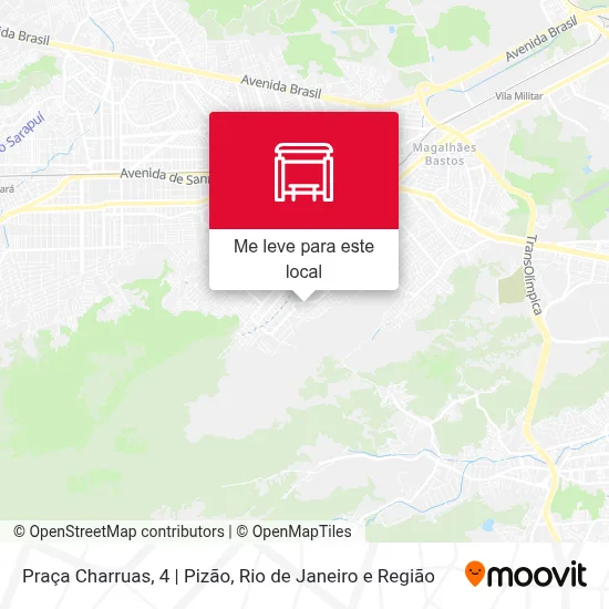 Praça Charruas, 4 | Pizão mapa
