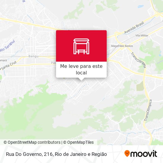 Rua Do Governo, 216 mapa