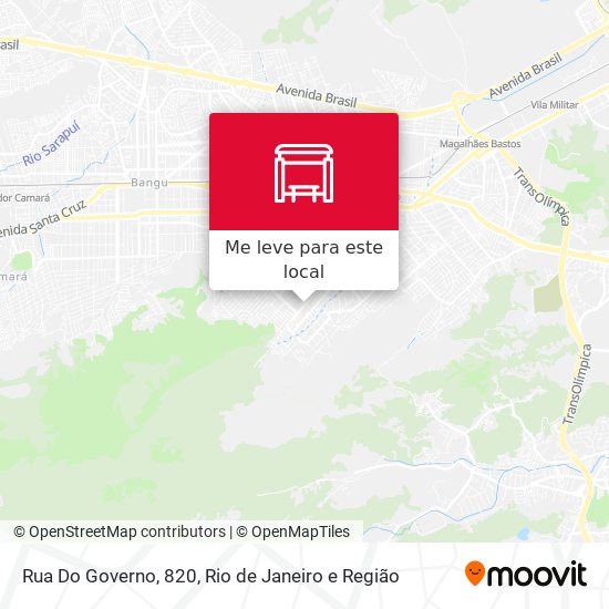 Rua Do Governo, 820 mapa