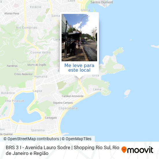 BRS 3 I - Avenida Lauro Sodre | Shopping Rio Sul mapa