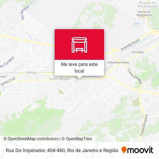 Rua Do Imperador, 404-480 mapa