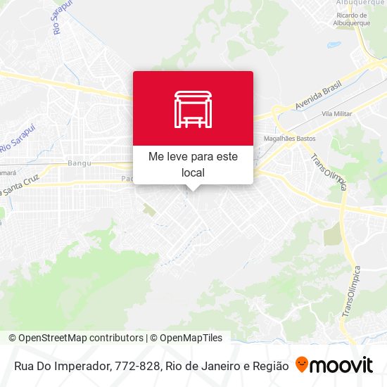 Rua Do Imperador, 772-828 mapa