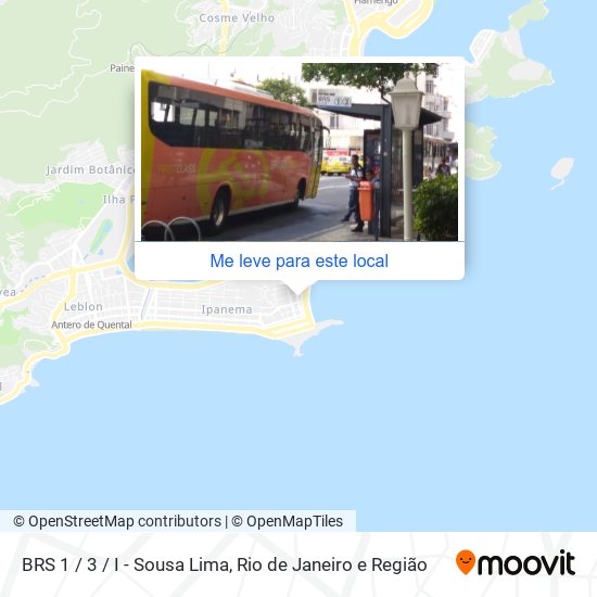 BRS 1 / 3 / I - Sousa Lima mapa