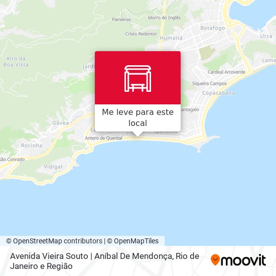 Avenida Vieira Souto | Aníbal De Mendonça mapa