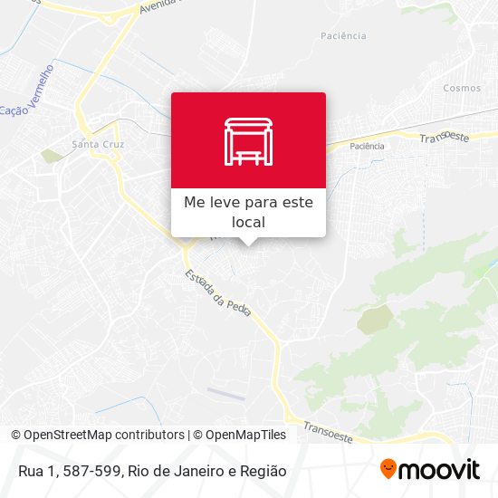 Rua 1, 587-599 mapa