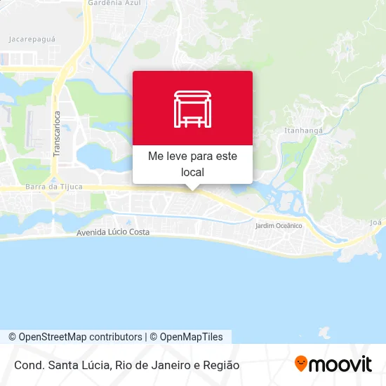 Cond. Santa Lúcia mapa