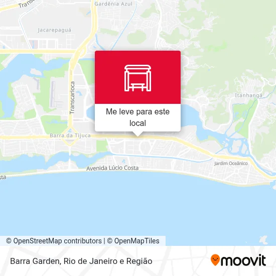 Barra Garden mapa