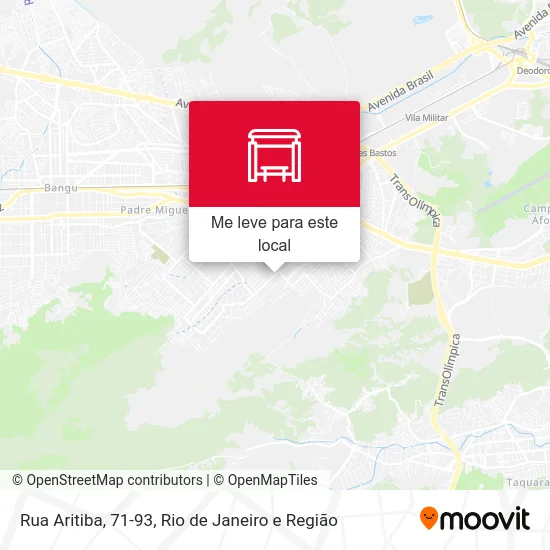 Rua Aritiba, 71-93 mapa