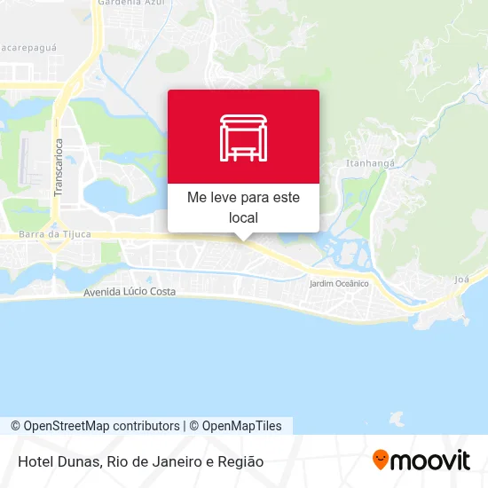 Hotel Dunas mapa