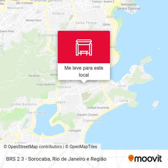 BRS 2 3 - Sorocaba mapa