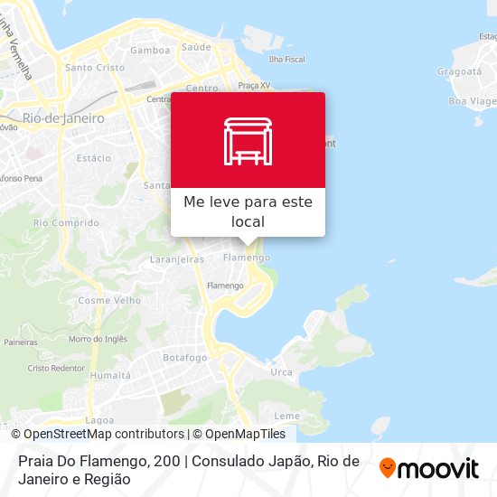Praia Do Flamengo, 200 | Consulado Japão mapa