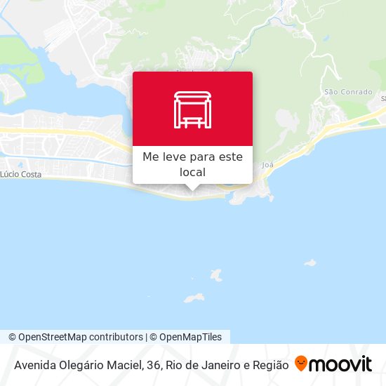 Avenida Olegário Maciel, 36 mapa