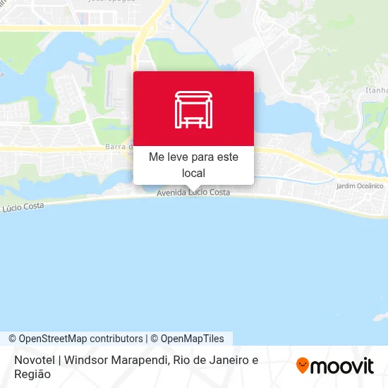 Novotel | Windsor Marapendi mapa