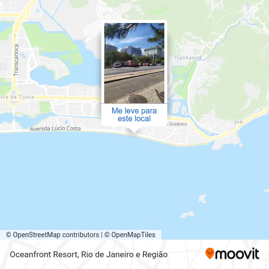Oceanfront Resort mapa