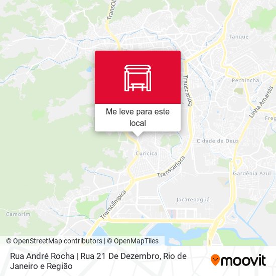 Rua André Rocha | Rua 21 De Dezembro mapa