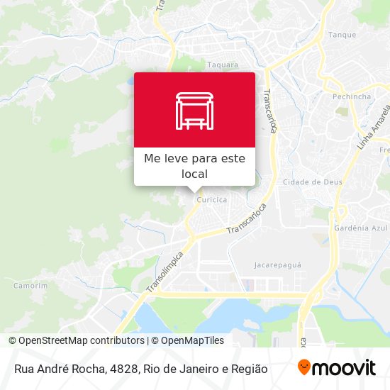 Rua André Rocha, 4828 mapa