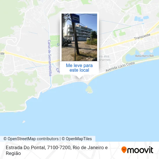 Estrada Do Pontal, 7100-7200 mapa
