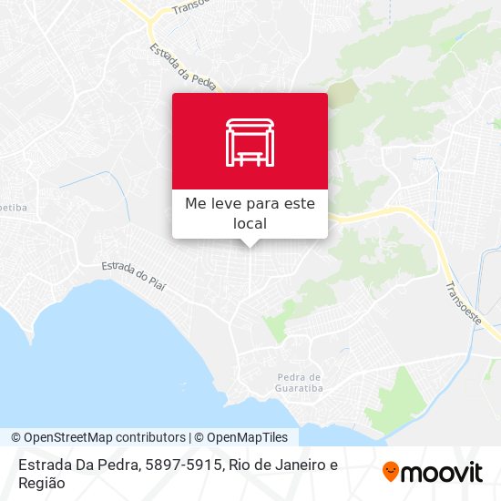 Estrada Da Pedra, 5897-5915 mapa